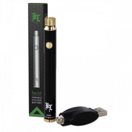 BL twist 510 Vape Pen Battery black
